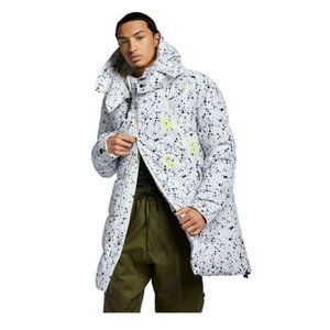 Nike NikeLab ACG Down-Fill Parka Coat 'White Volt' AQ3517-100 size LARGE + XXL